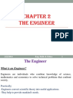 GENG 107 Engineering Skills and Ethics - Lecture - Chapter 2 - The Engineer