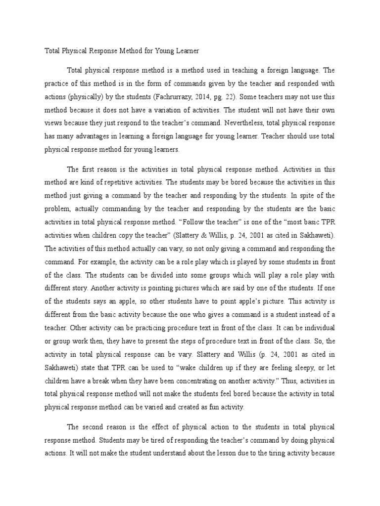 Tpr method essay 03 picture