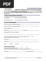 NSNP 100 Application Form Guide | PDF | International English Language ...