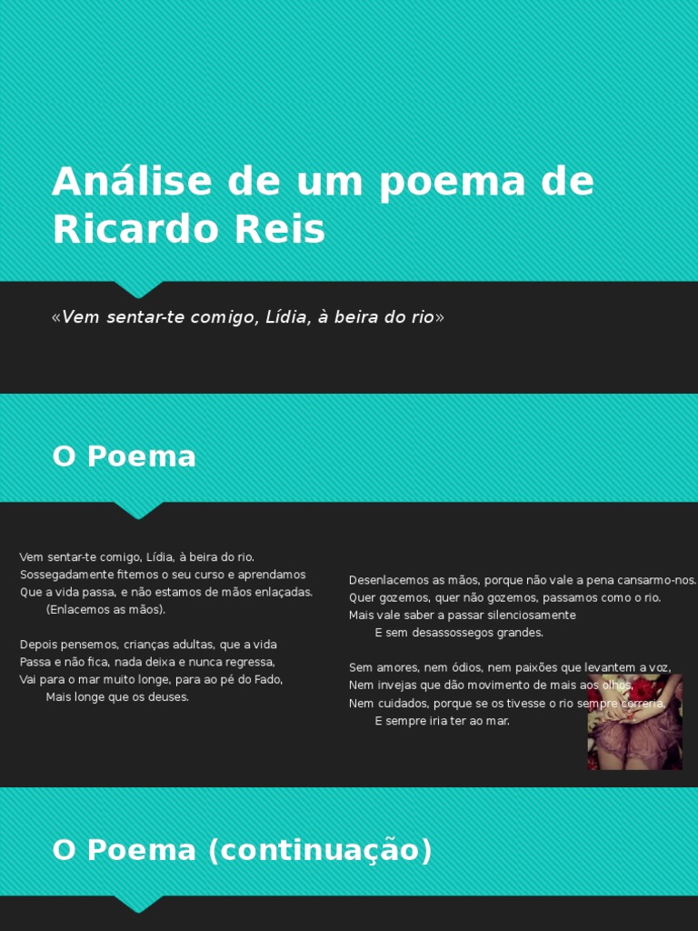 Análise de Um Poema de Ricardo Reis | PDF | Mitologia grega | Paixão ...