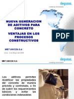 Nueva Generacion de Aditivos