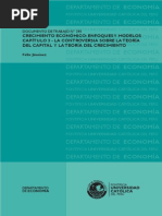 CAPITULO III La Controversia Sobre La Teoría Del Capital y La Teoría Del Crecimiento