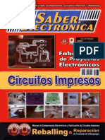 Club Saber Electrónica Nro. 83. Circuitos Impresos