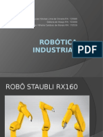 Robótica Industrial Apresentação