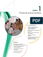 Funcionamiento y Estructura Del Dep. de Cap. Hum