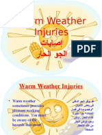 Warm Weather Injuries