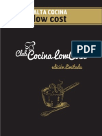 eBook-livro Alta Cocina - Low Cost