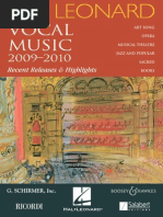 Download Vocal Music Recent Releases Highlights by themu5icroom SN266458672 doc pdf