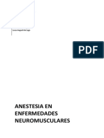 Anestesia en Enfermedades Neuromusculares