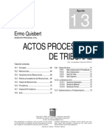 Actos Procesales de Tribunal