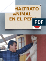 El Maltrato Animal