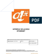 Interfaz de Acceso Ethernet, INTERFAZ DE ACCESO ETHERNET