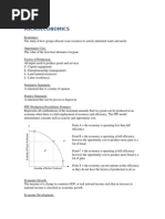 IB Economics Exam Notes