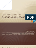 03-El Reino Ya Ha Llegado