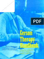 Gerson Therapy Handbook