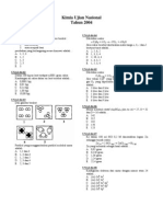 Soal-Soal Kimia 2004