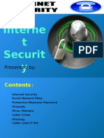 Prsntation On Internet Security