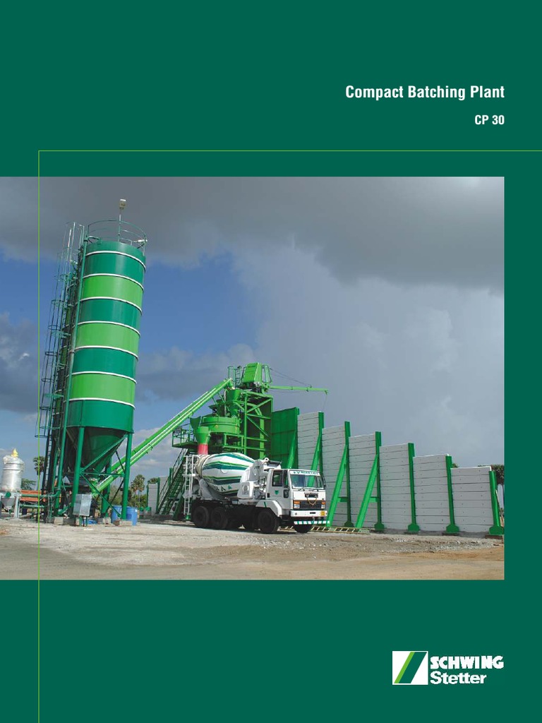 Compact Batching Plant Pdf Pdf