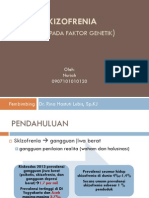 Sindromadenganvariasipenyebab(banyakyang belumdiketahui) Perjalananpenyakit(takselalubersifatkronisatau"deteriorating") yang luas Serta sejumlahakibatyang tergantungpadaperimbanganpengaruhgenetik, fisik, dansosialbudaya