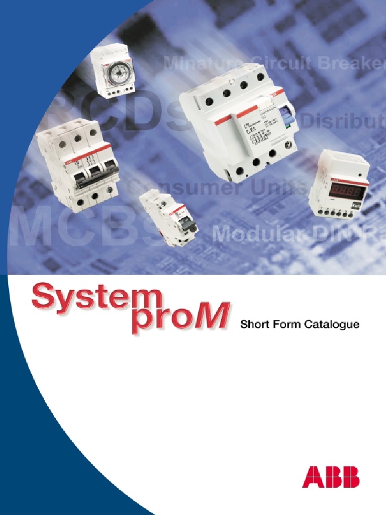 ABB Miniature Circuit Breakers Guide | PDF | Power (Physics ...