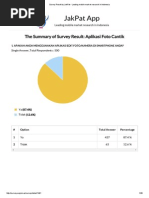 Download Photo Editor Apps for Female College Students - Survey Report by JAKPAT App SN266501573 doc pdf