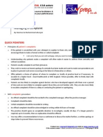 7 Quick - Ref - MRCGP - Course - Complaints - Procedure PDF