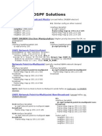 OSPF Solutions