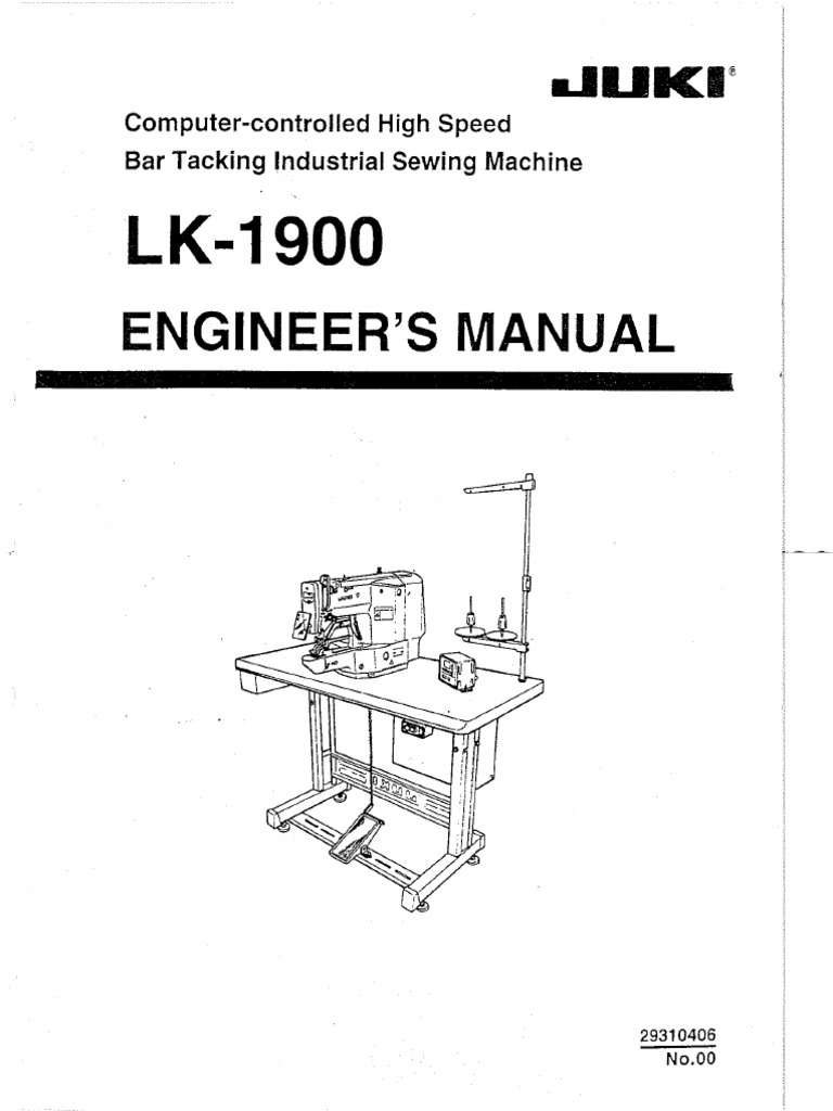Juki lk 1900 manual.