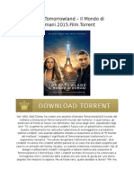 (!ITA!) Tomorrowland - Il Mondo Di Domani.2015.Film - Torrent