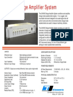 Charge Amplifier Description