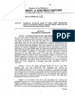 2008 DAR AO 2 Guidelines Governing Lease of Lands Under Agribusiness Venture Arrangement (AVA) in Agrarian Reform Areas