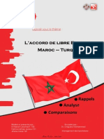 Accord Maroc Turquie : Rappels, Analyse et comparaisons