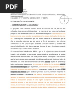La geografía y su evaluacion
