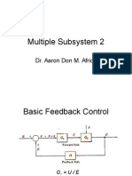 Multiple Subsystem 2: Dr. Aaron Don M. Africa