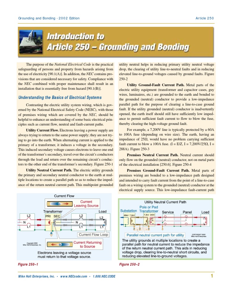 Understanding Electrical Grounding Basics | PDF | Electrical Wiring ...