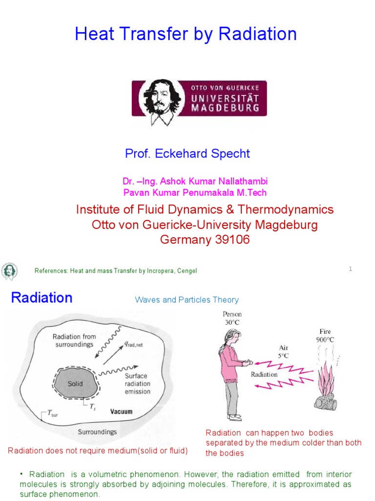 Understanding Heat Transfer by Radiation | PDF | Electromagnetic ...