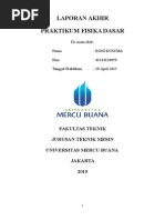 Download Laporan Praktikum Fisika Dasar by Roni Kusuma SN266523578 doc pdf