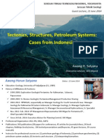 Tectonics, Structures, Petroleum Systems Indonesia Cases STTNAS (Awang Satyana, 2014)