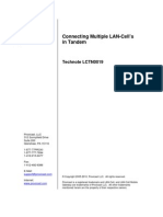 LCTN0019 Connecting Multiple LAN Cells in Tandem