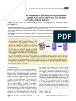 2013-Enhanced Piezoelectric Properties of Electrospun Poly (Vinylidene Fluoride) Multiwalled Carbon Nanotube Composites Due to High β‑Phase Formation in Poly (Vinylidene Fluoride)