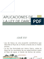 Aplicaciones de La Ley de Darcy