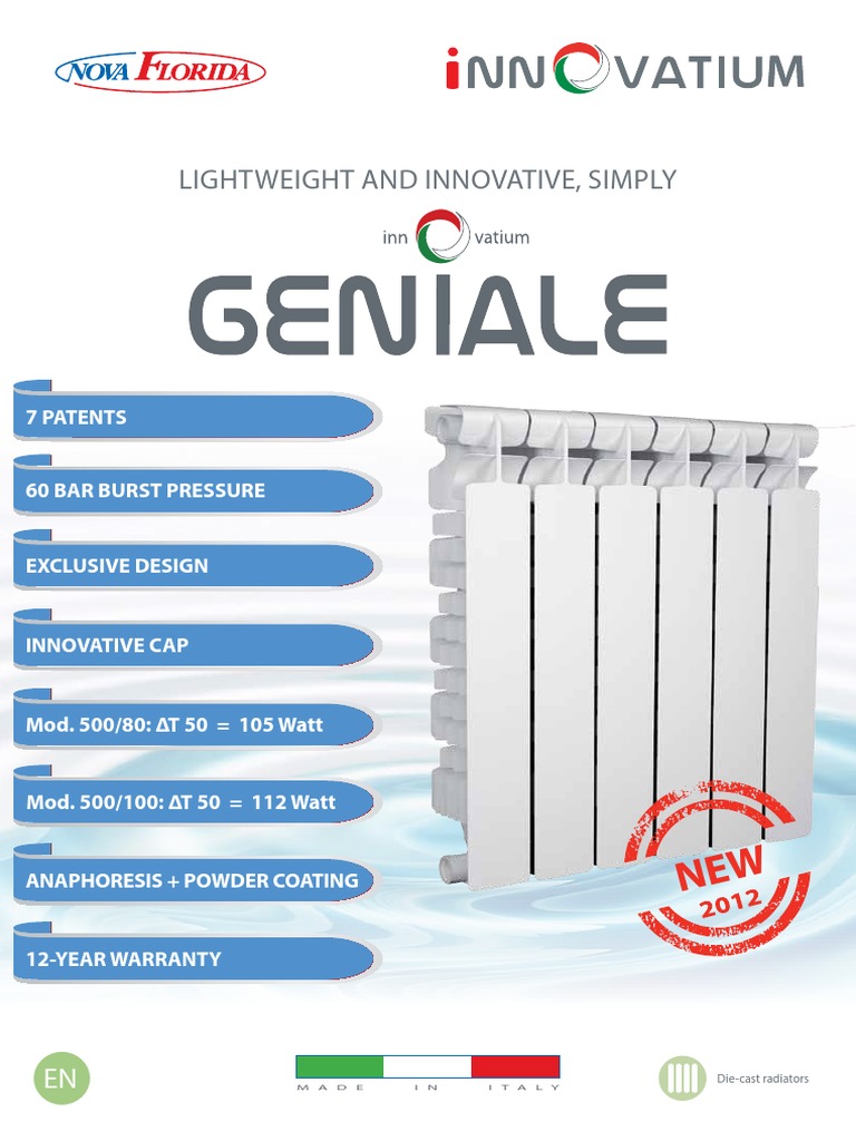 Lightweight and Innovative, Simply: 7 Patents | PDF | Radiator | Aluminium