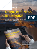 Doing Business in Ukraine: 72-Page Glossy Anniversary Special Edition Coming Out in Mid-May
