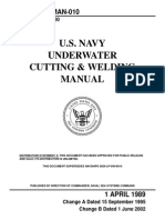 U.S. Navy - Underwater Cutting & Welding Manual