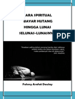 Cara Spiritual Bayar Hutang Hingga Lunas Selunas Lunasnya