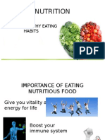 Nutrition: Food & Healthy Eating Habits