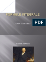 Formule Integrale