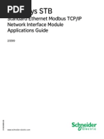 Advantys STB Standart Ethernet Modbus TCPIP - Applications Guide - 02 - 2009