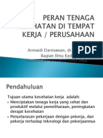 5 Peran Tenaga Kesehatan Di Tempat Kerja