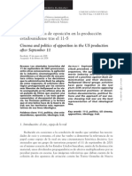 Cine y Política de Oposición en La Producción Estadounidense Tras El 11-S